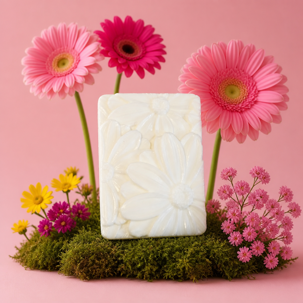 Handmade Cocoa Butter Soap with Avocado Butter – Ylang Ylang Essential Oil | Approximately 4 oz