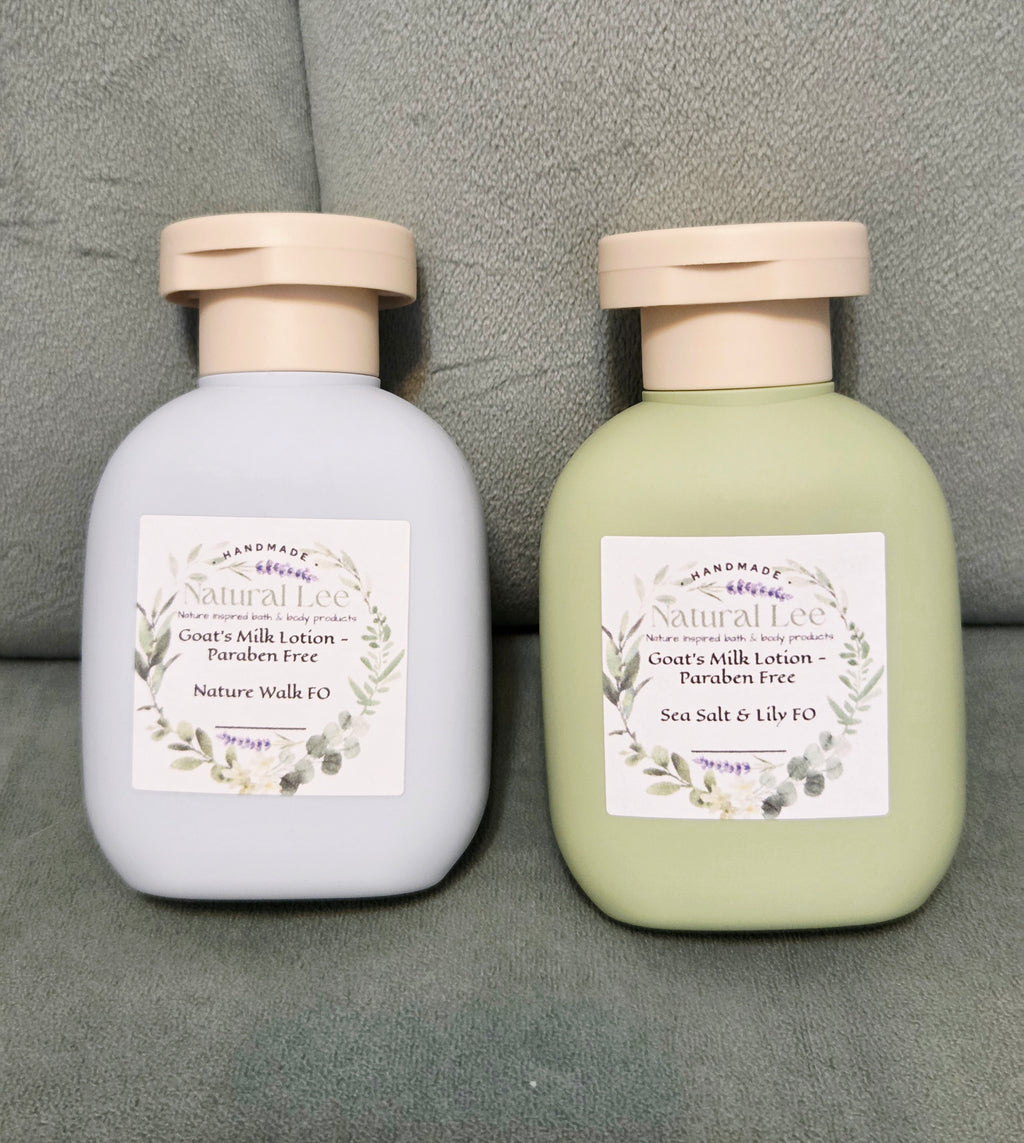 Goat's Milk Lotion – Paraben-Free Handmade Body Lotion | 3.5 oz
