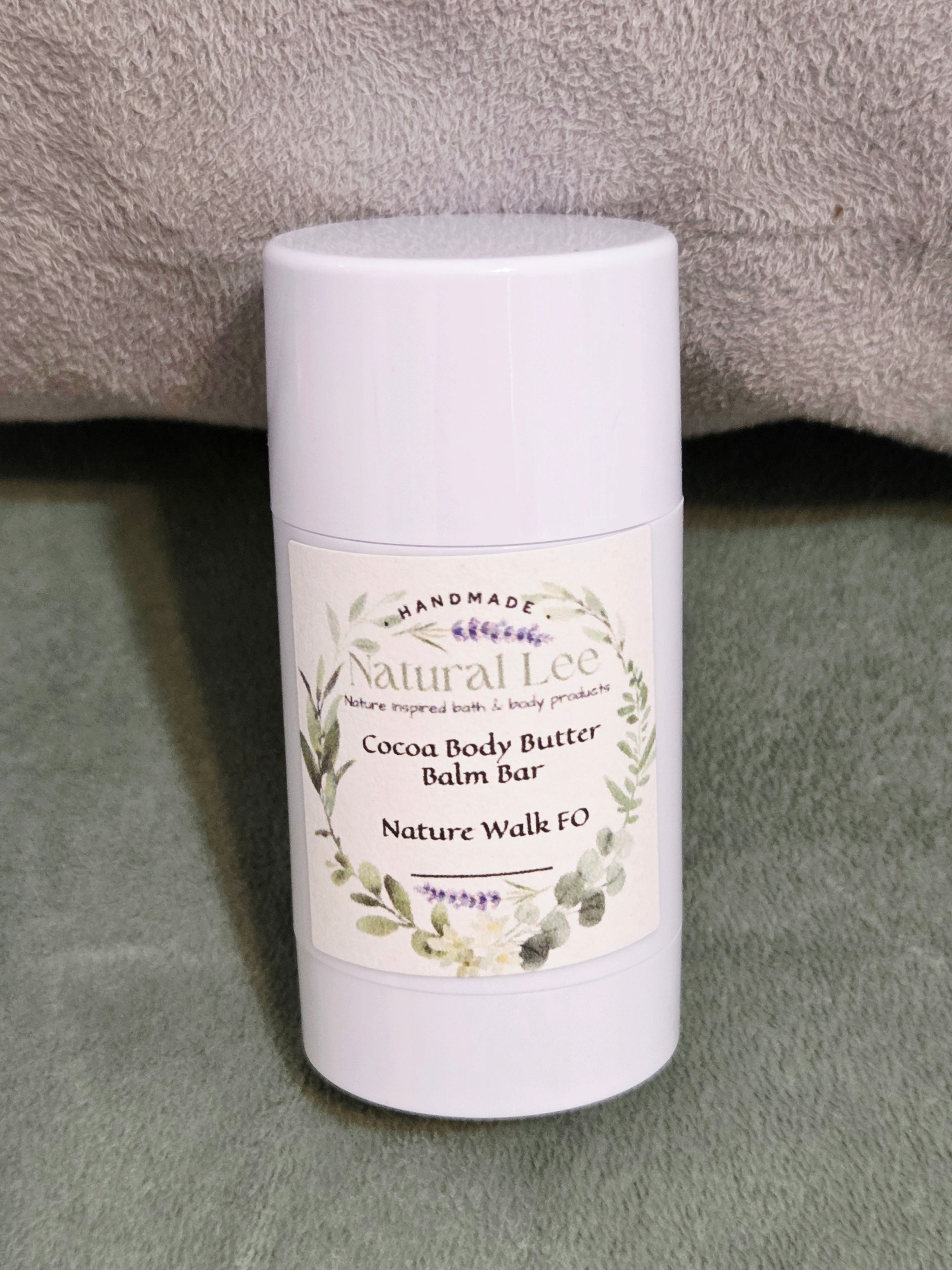 Cocoa or Kokum Body Butter Balm Stick – Handmade Solid Roll-On