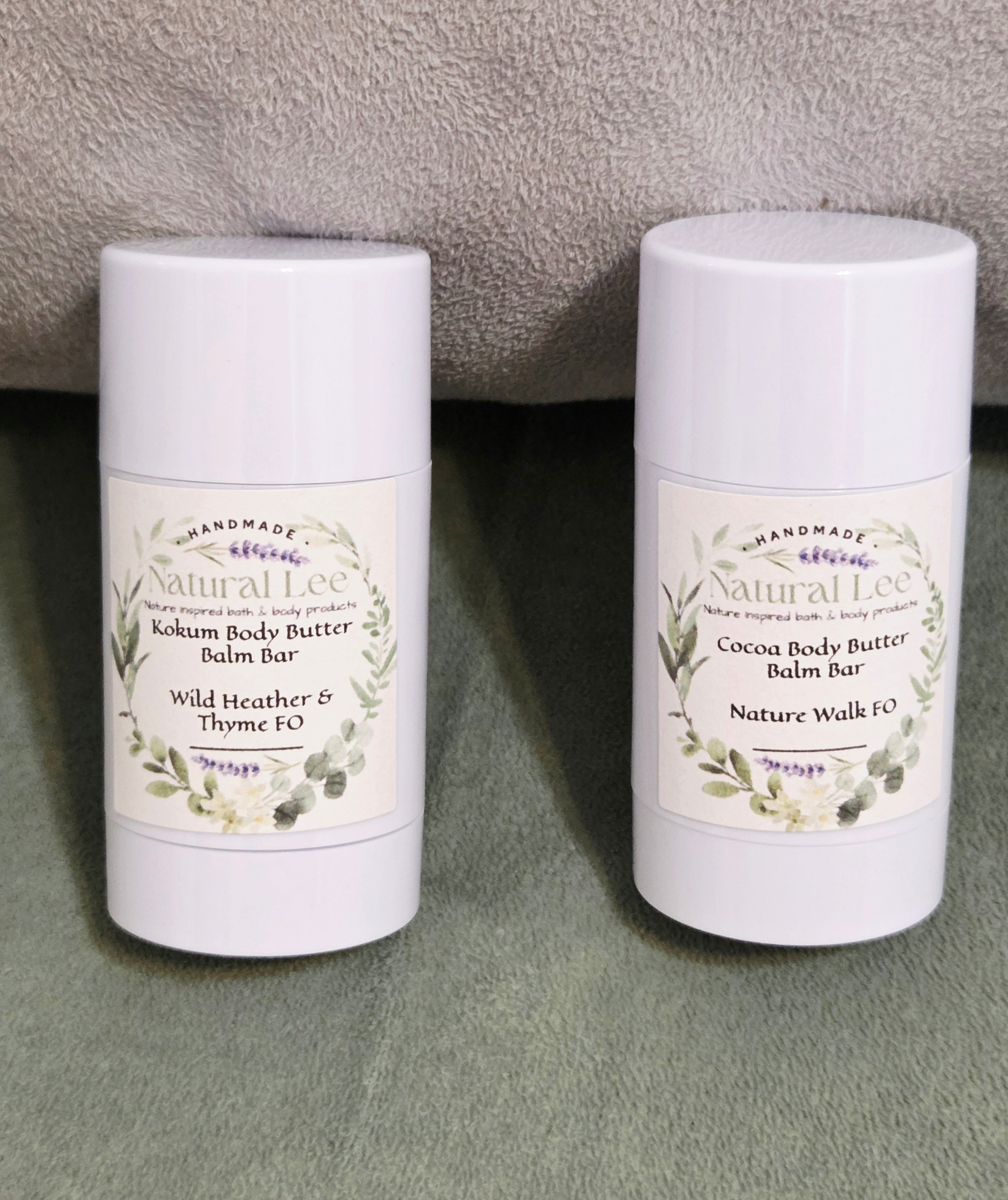 Cocoa or Kokum Body Butter Balm Stick – Handmade Solid Roll-On