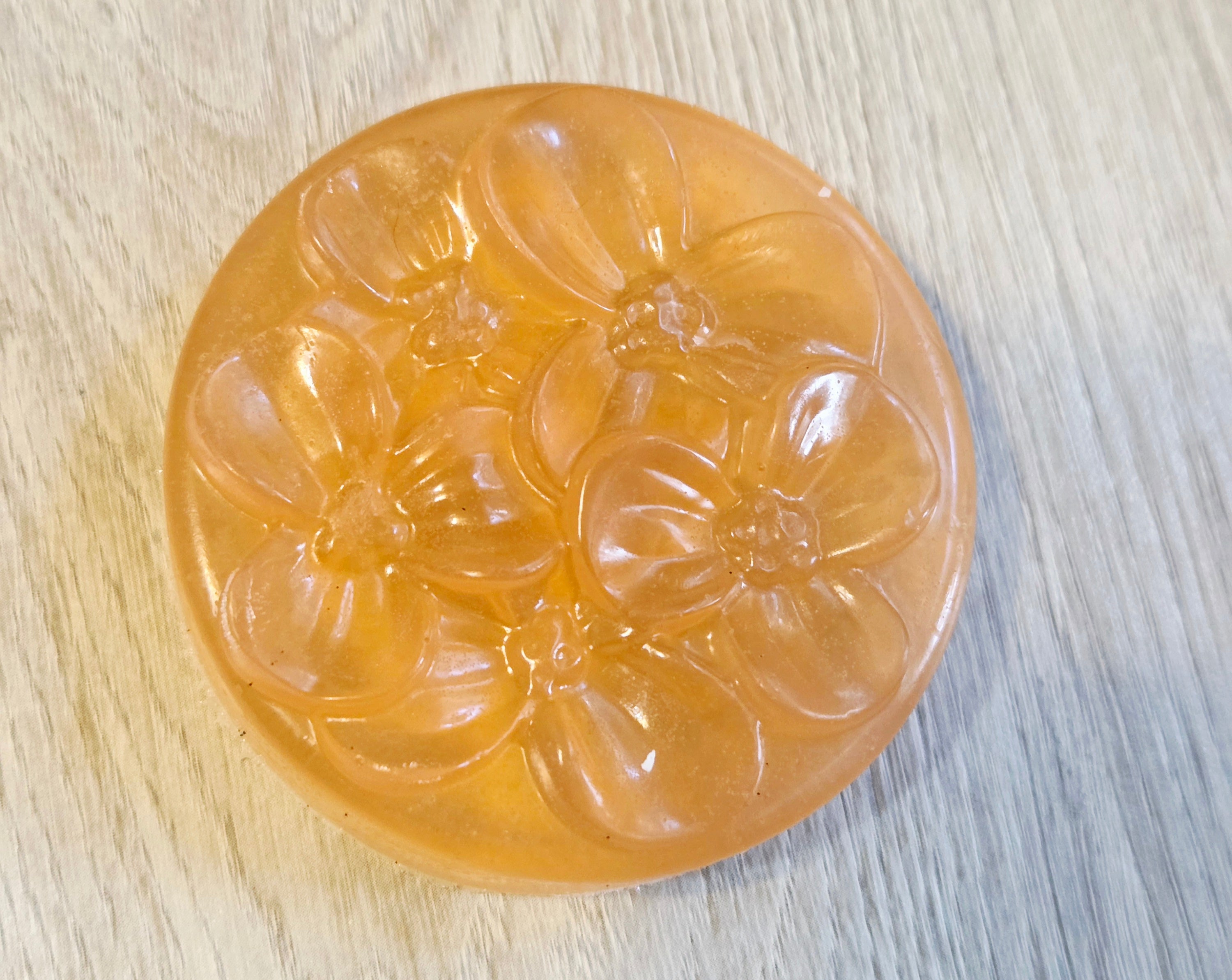 Handmade Honey & Shea Butter Soap – Apple Bourbon Scent | Small-Batch Artisan Soap