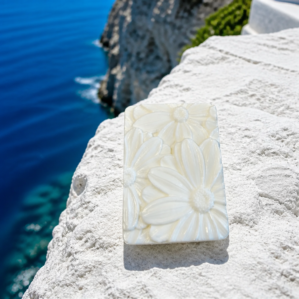 Handmade Cocoa Butter Soap with Avocado Butter – Ylang Ylang Essential Oil | Approximately 4 oz