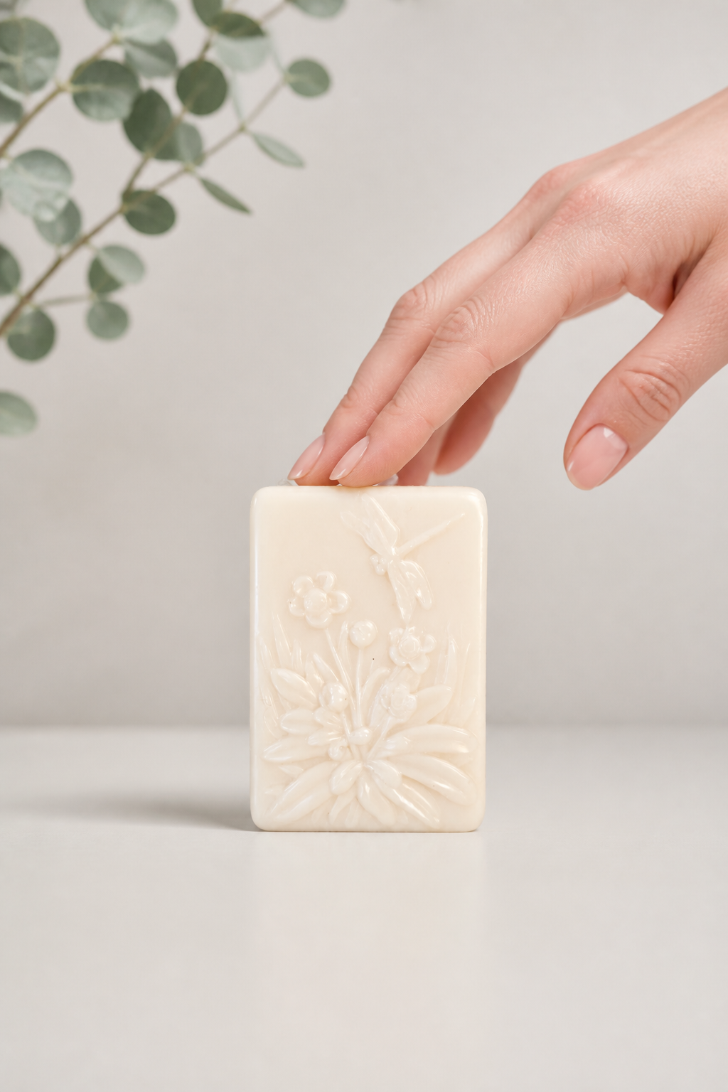 Handmade Goat's Milk Soap with Shea Butter – Sweet Orange Essential Oil | Approximately 4 oz