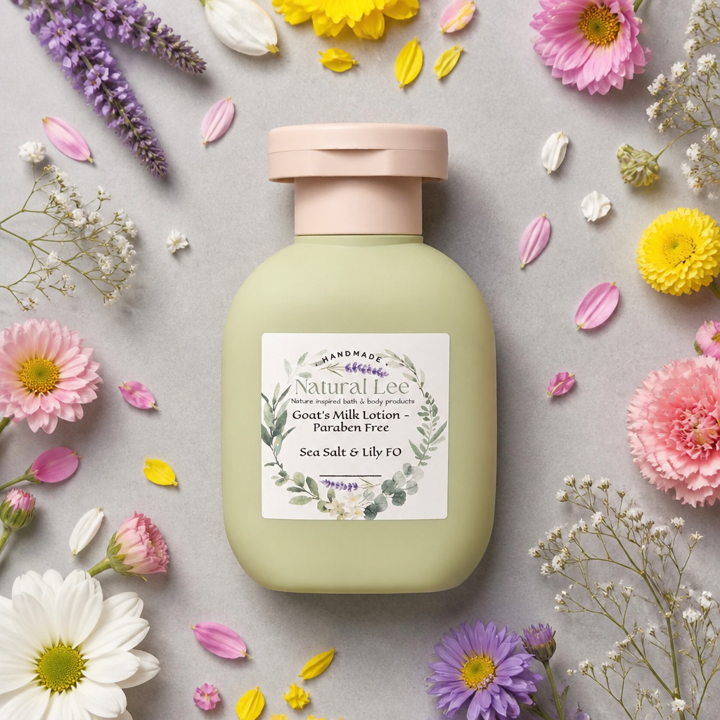 Goat's Milk Lotion – Paraben-Free Handmade Body Lotion | 3.5 oz